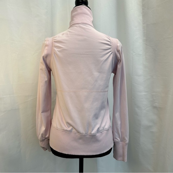 LULULEMON light pink coral pink reversible jacket Sz 4 - Picture 3 of 9